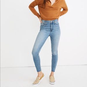 Madewell 10 inch high rise skinny jeans size 28